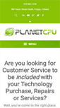 Mobile Screenshot of planetcpu.com